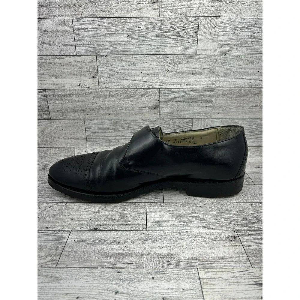 Florsheim Imperial‎ Shoes Mens Size 10 Monk Strap Comfortech Dress Classic USA